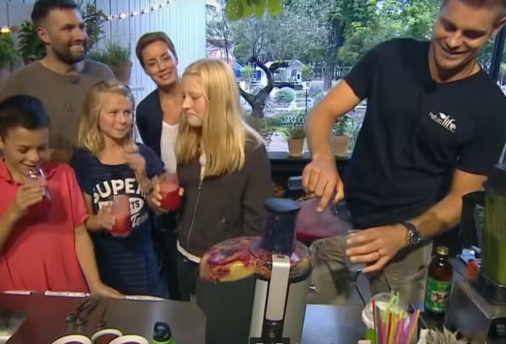 Mads Bo laver juice og smoothies til børn 