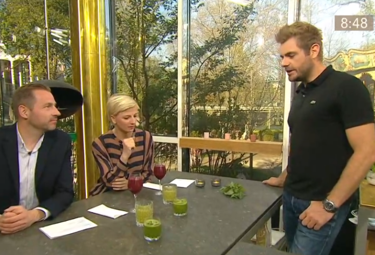 Mads Bo laver opskrifter med ukrudt i Go' Morgen DK