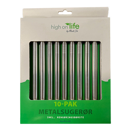 VacuCraft Rustfri Stål Sugerør