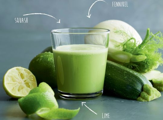 Grøn juice med fennikel