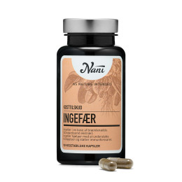 Ingefær kosttilskud 