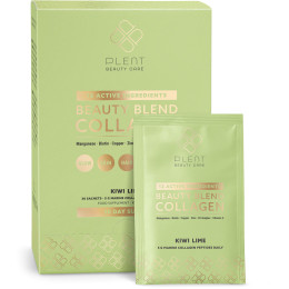 Plent Beauty Blend Collagen - Kiwi Lime Box, 30 breve 