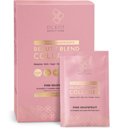 Plent Beauty Blend Collagen - Pink Grapefruit Box, 30 breve 