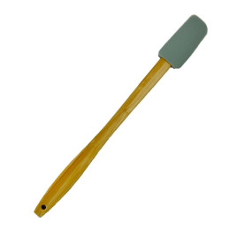 Silikone dejskraber m. langt træskaft