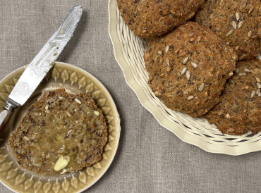 Koldhævede boller med juicepulp