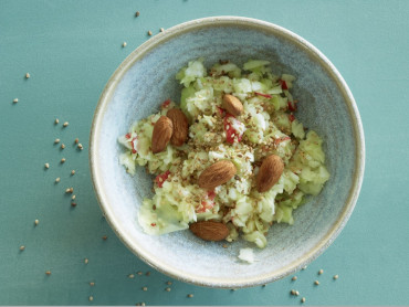 Hvidkåls- og æblesalat