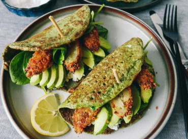 Glutenfri og sunde spinatpandekager