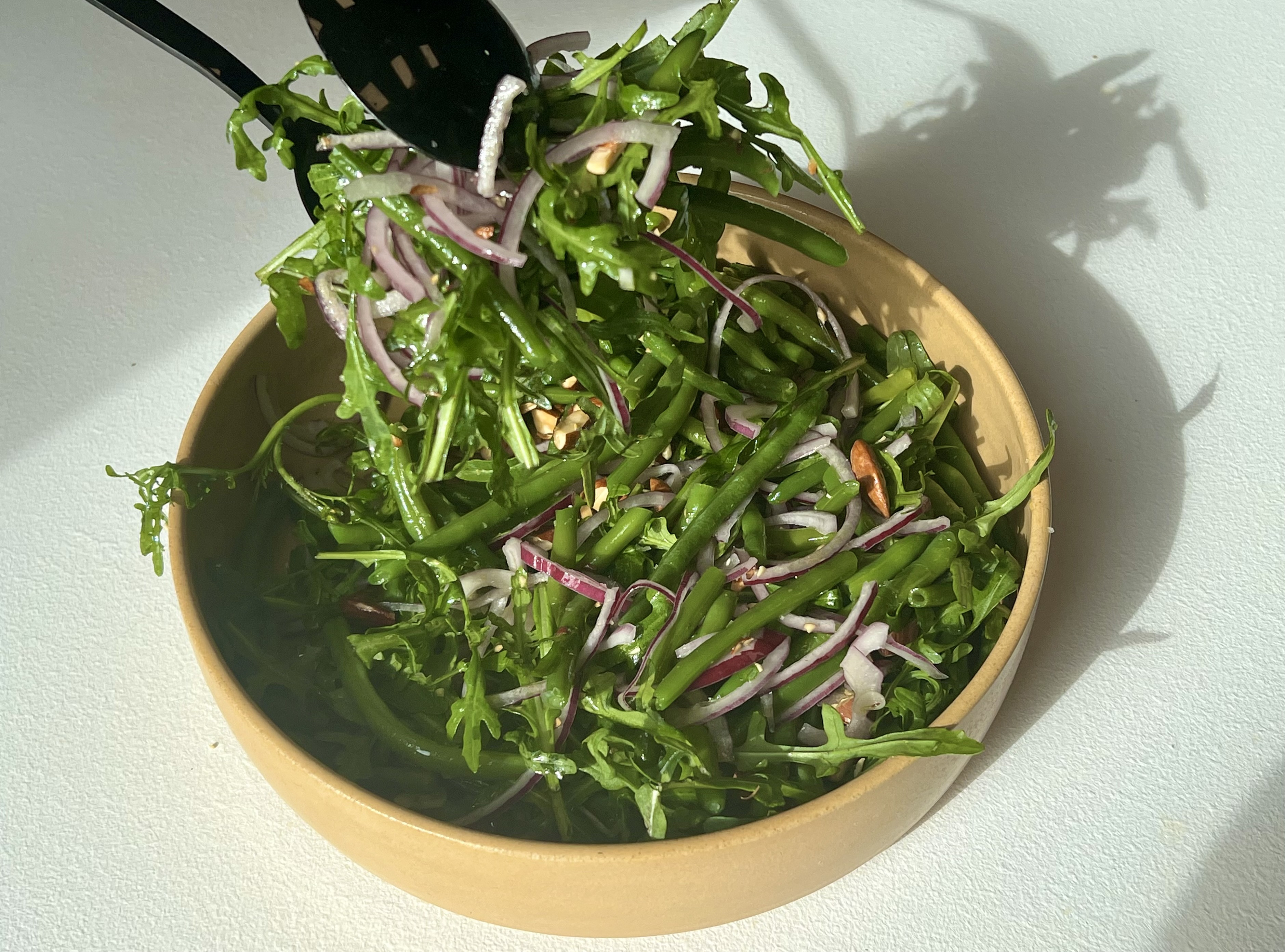 Grøn bønnesalat