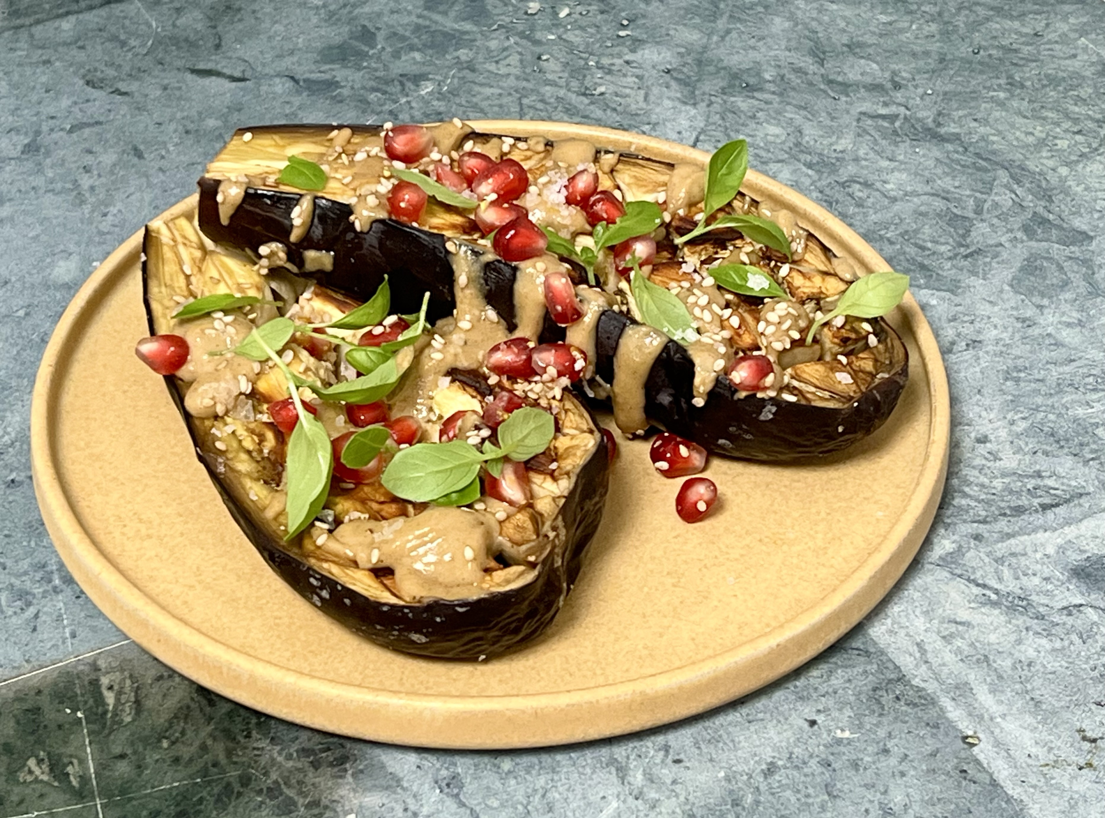 Bagt aubergine