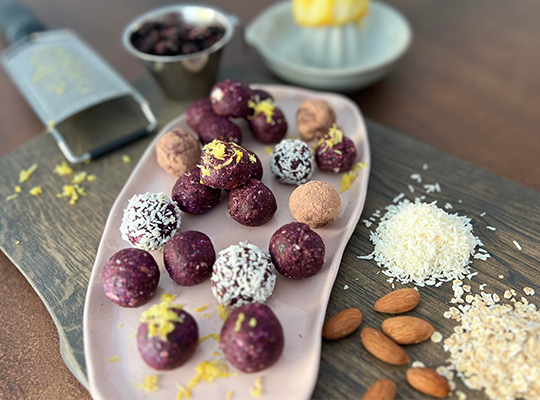 Blueberry Bliss Balls 