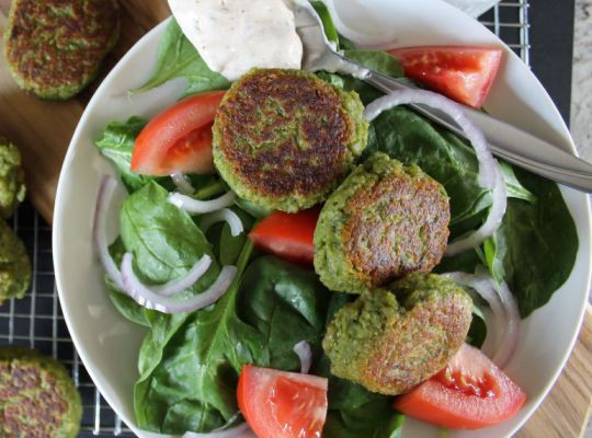 Falafel med krydderurter