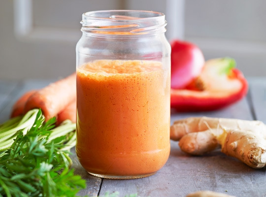 Smoothie med gurkemeje