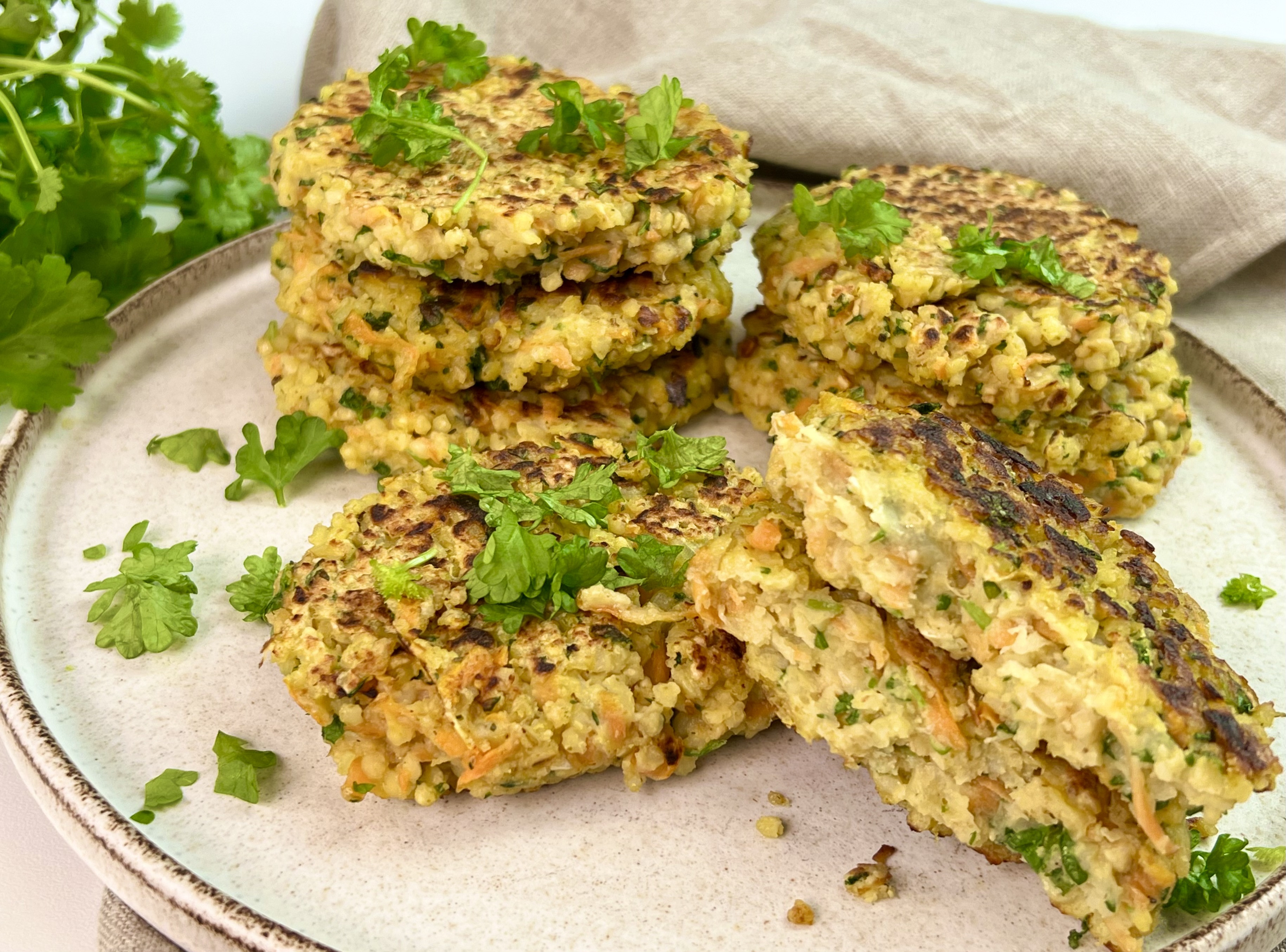 Vegetariske hirsedeller