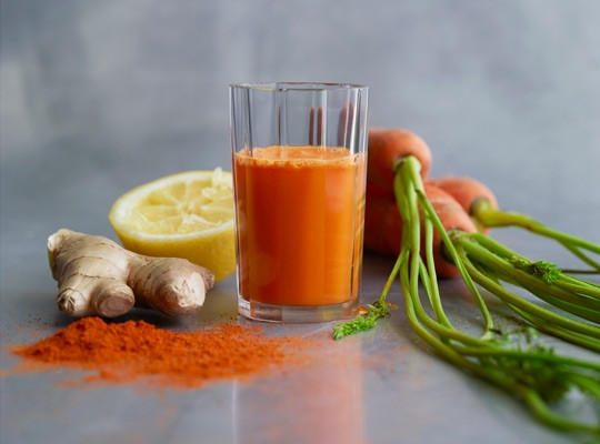 Juiceshot med gulerod