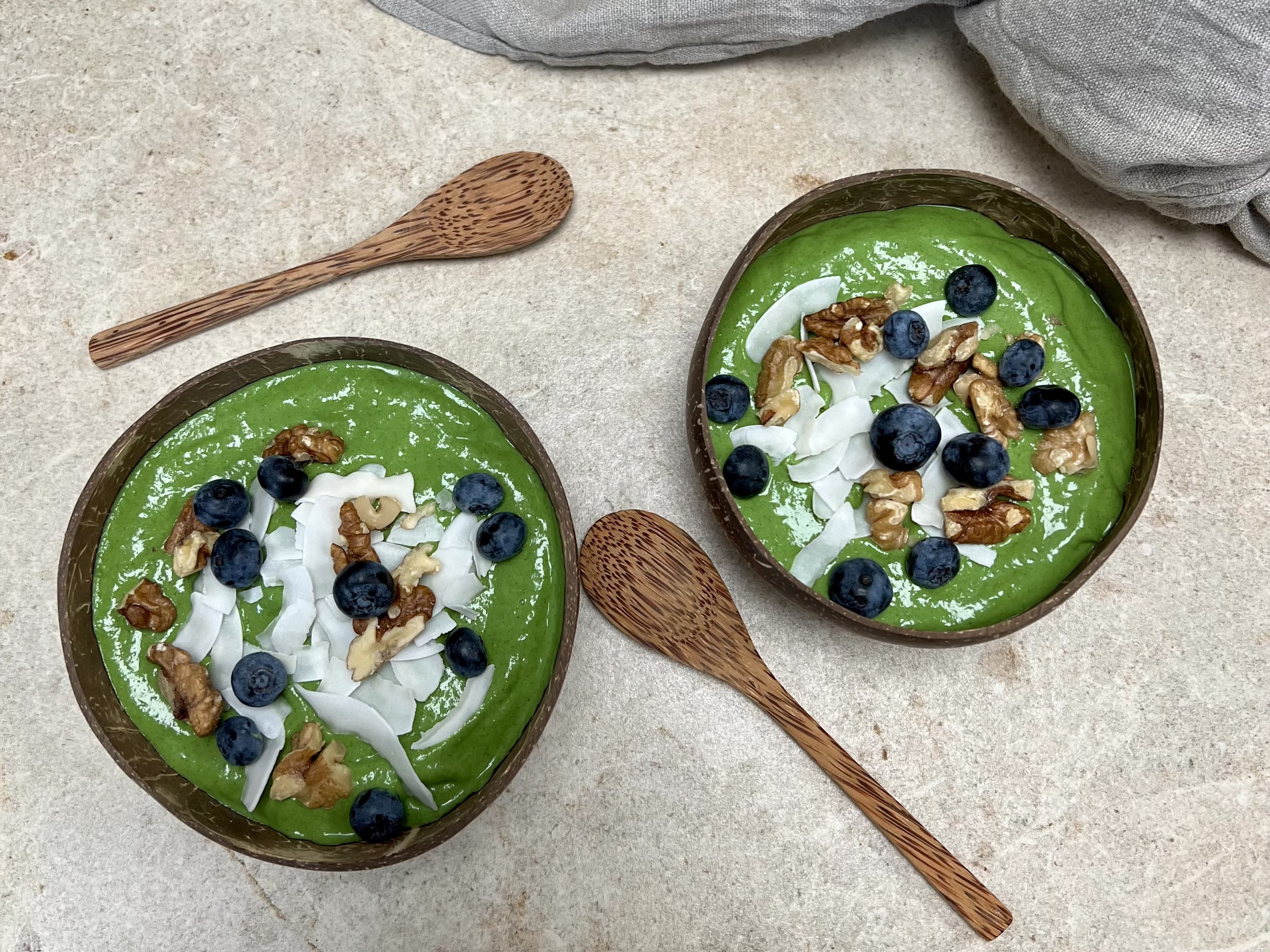 Smoothiebowl med mynte