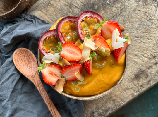 Smoothiebowl med havtorn