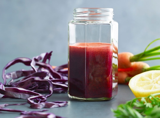 Juice med rødkål