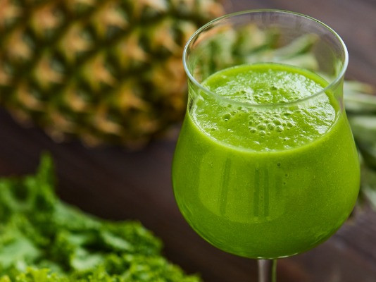 Smoothie med grønkål