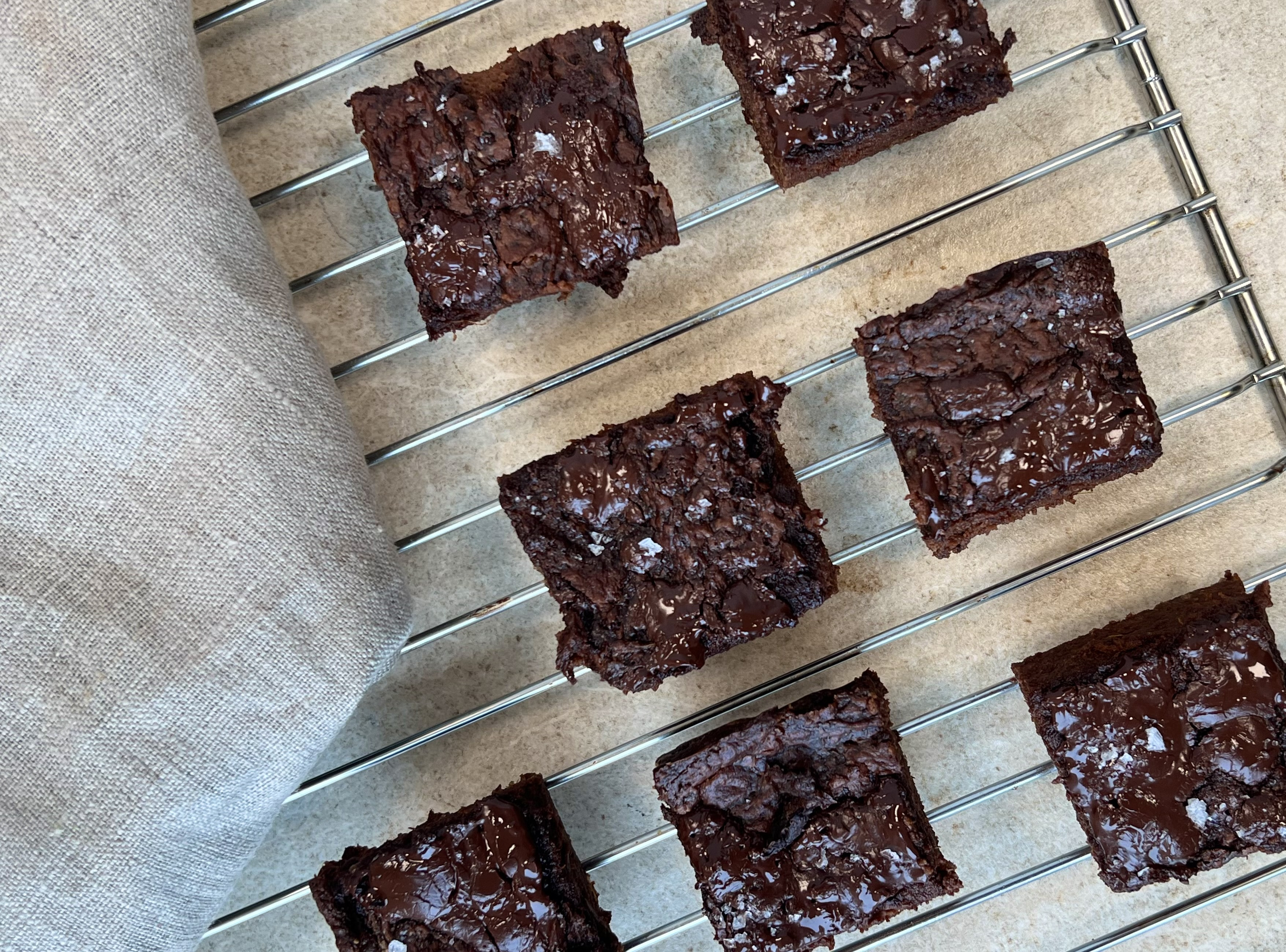 sød kartoffel brownie