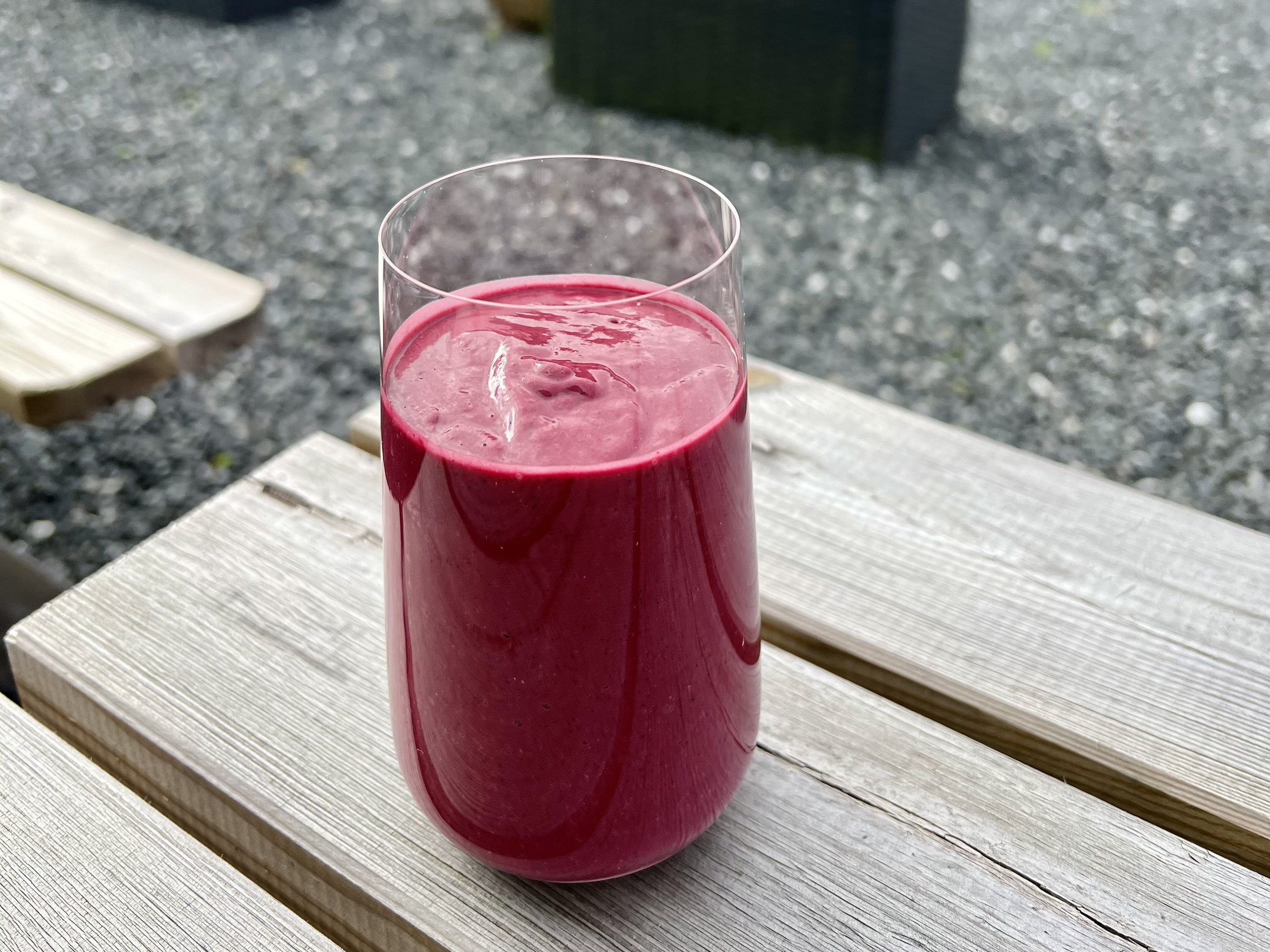 Smoothie med aroniabær