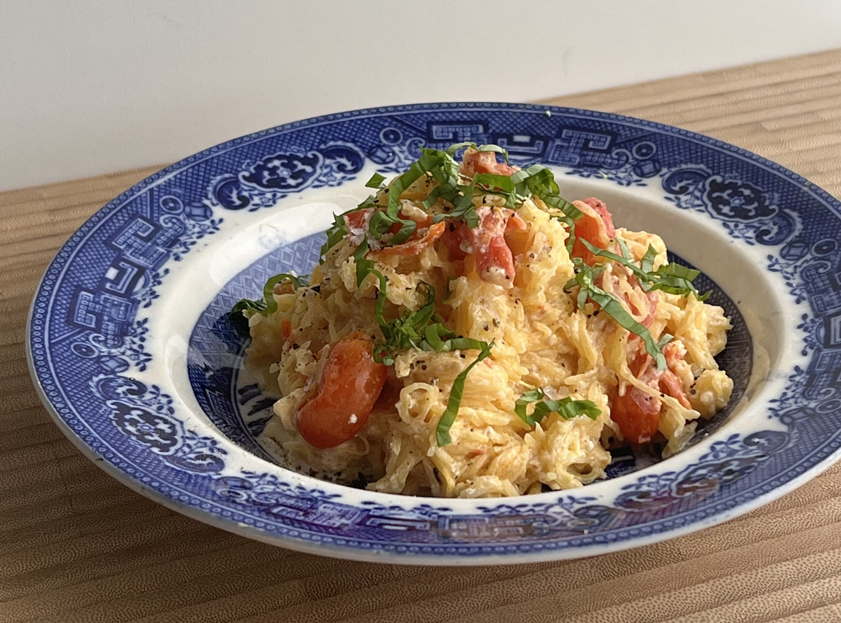 Spaghetti squash | med feta og tomat