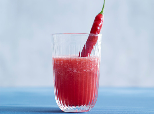 Spizy watermelon margarita