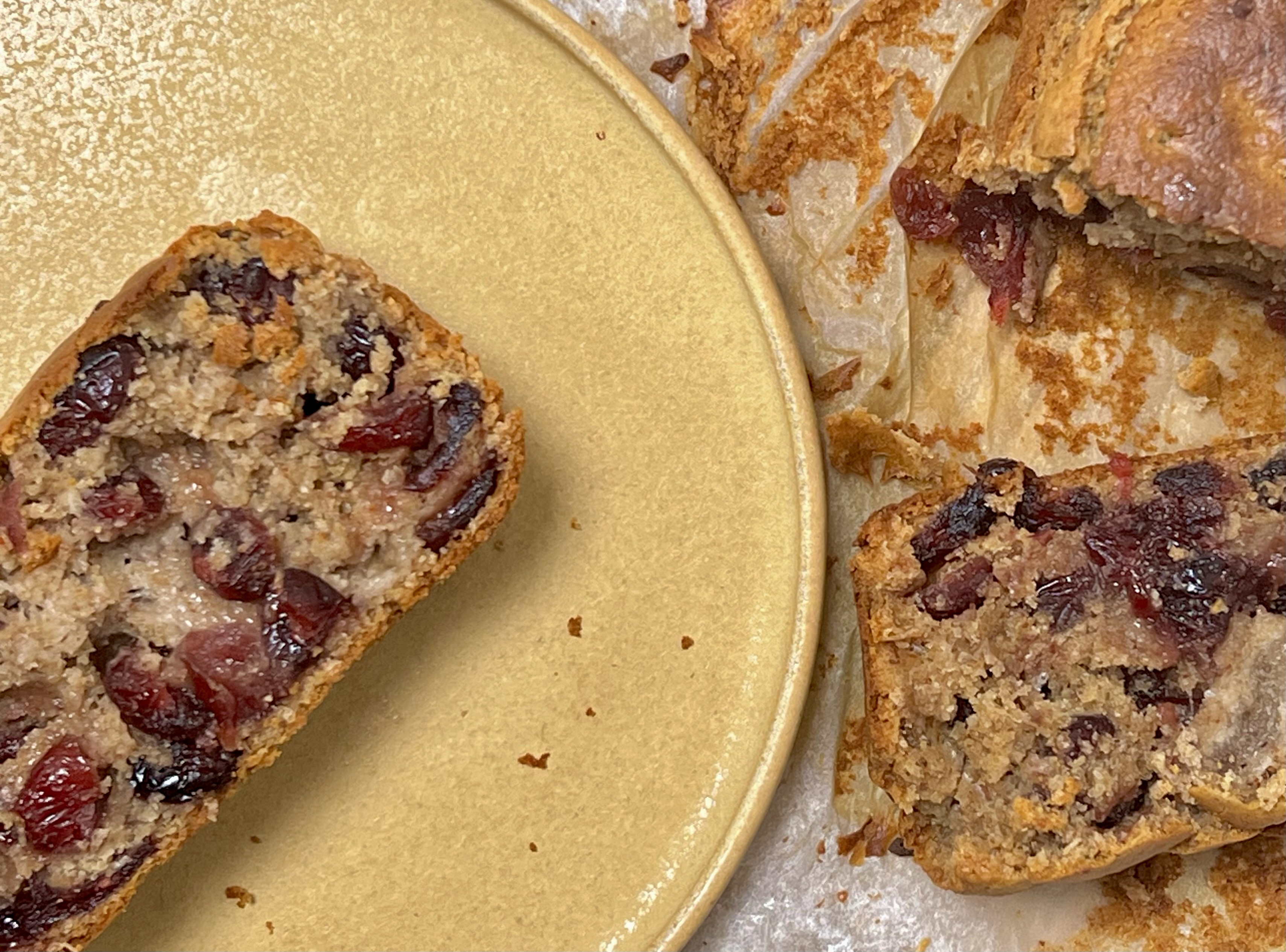 Tranebærbrød | Glutenfri brød