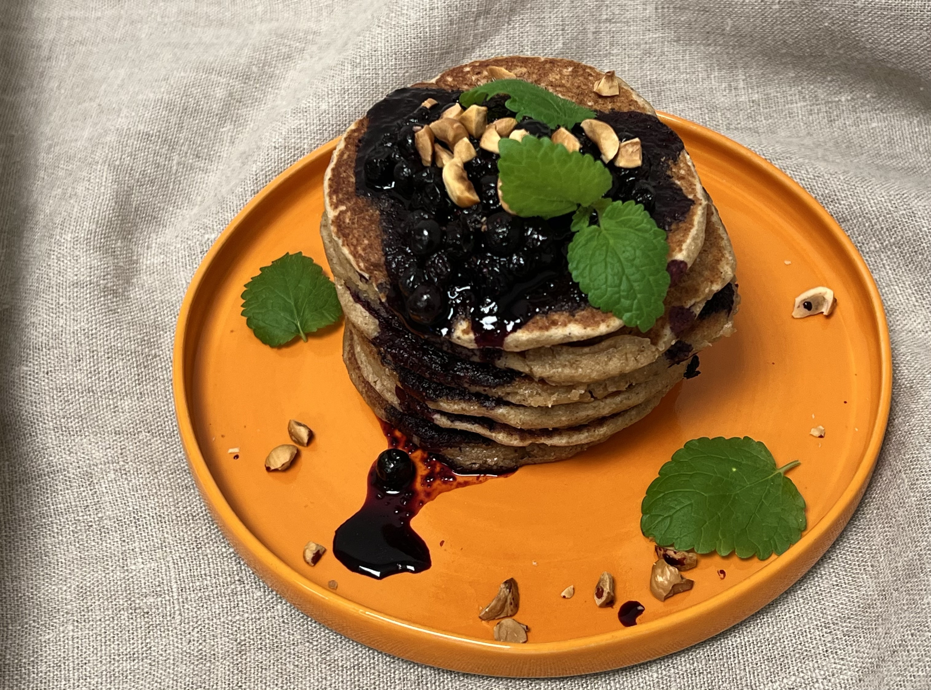 Veganske bananpandekager